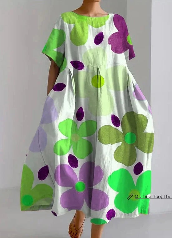 Maris | Women’s Oversized Dress featuring Bold Print