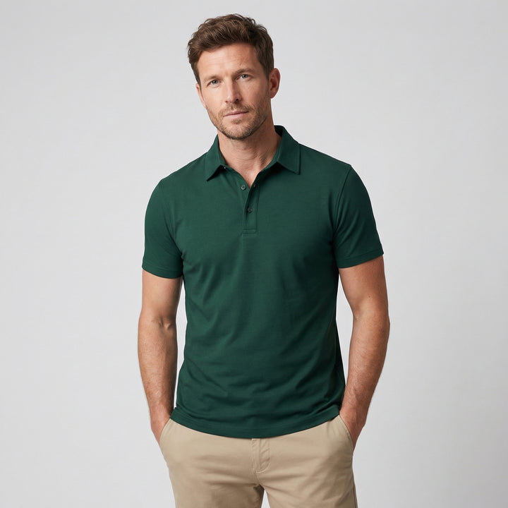 Marcus | Men's Casual Short Sleeve Polo Shirt