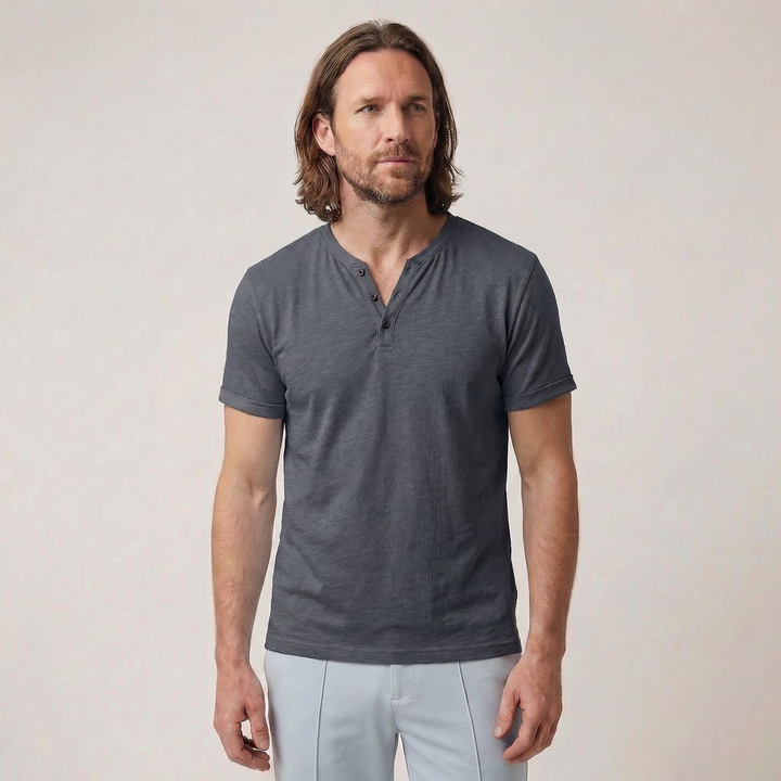 Daniel | Men's Casual V Neck T Shirt
