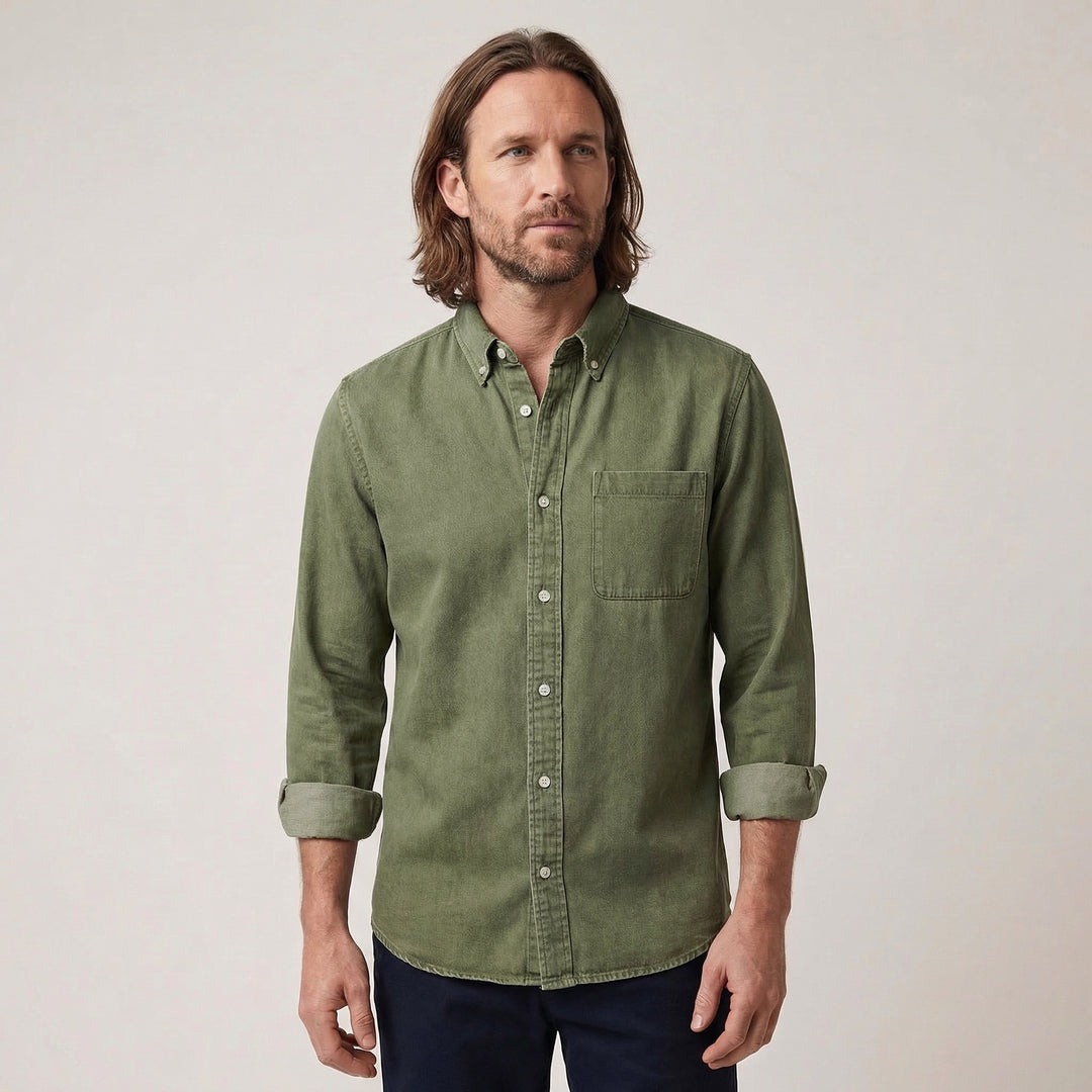 Adrian | Men's Casual Button Shirt