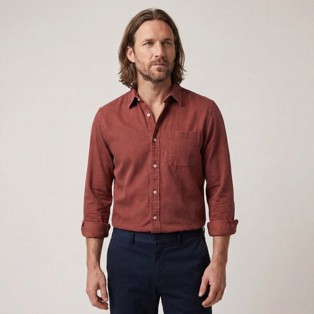 Adrian | Men's Casual Button Shirt