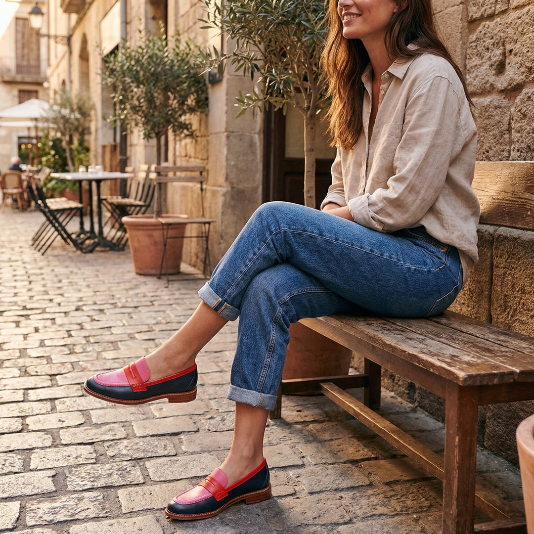 Clara | Women's Classic Penny Loafers