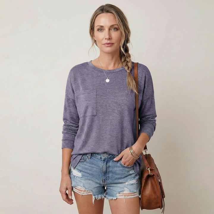 Amelia | Women’s Casual Long Sleeve Top