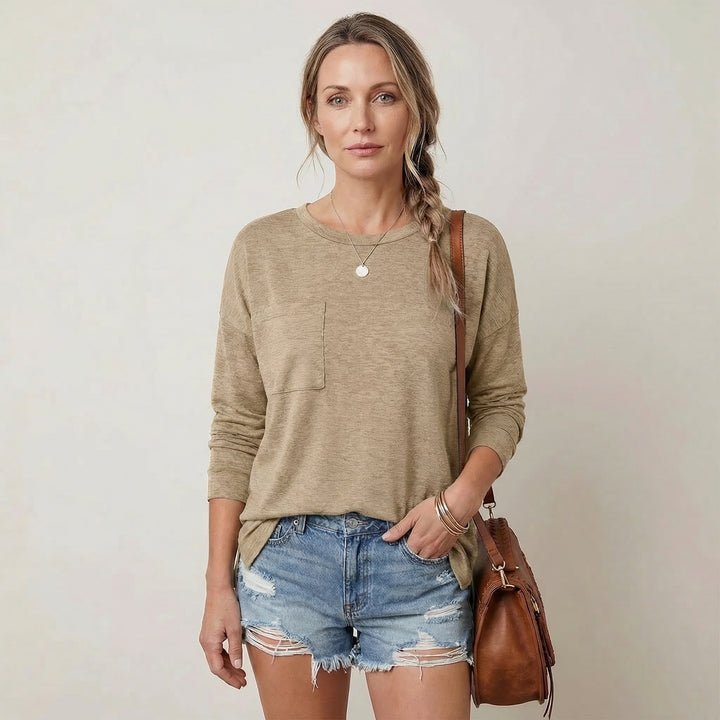 Amelia | Women’s Casual Long Sleeve Top