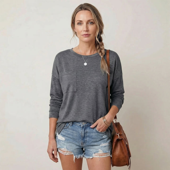 Amelia | Women’s Casual Long Sleeve Top