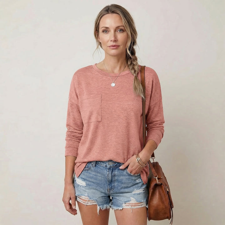 Amelia | Women’s Casual Long Sleeve Top