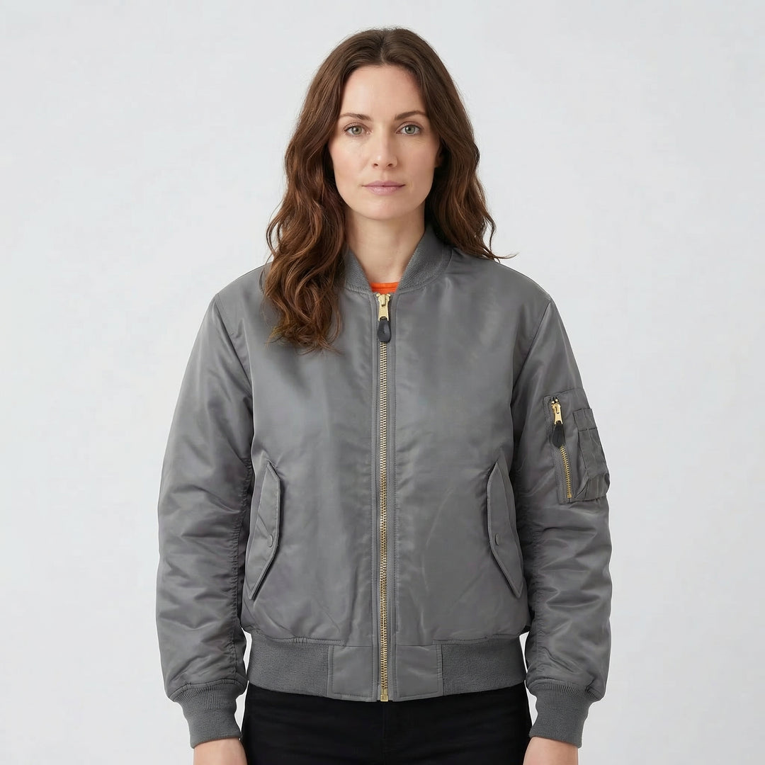 Valeria | Women’s Classic Bomber Jacket