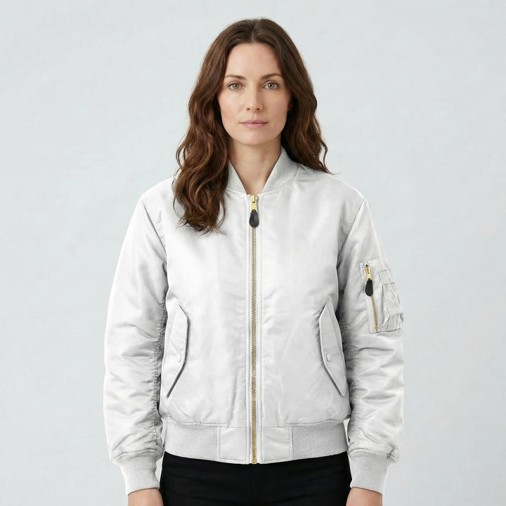 Valeria | Women’s Classic Bomber Jacket