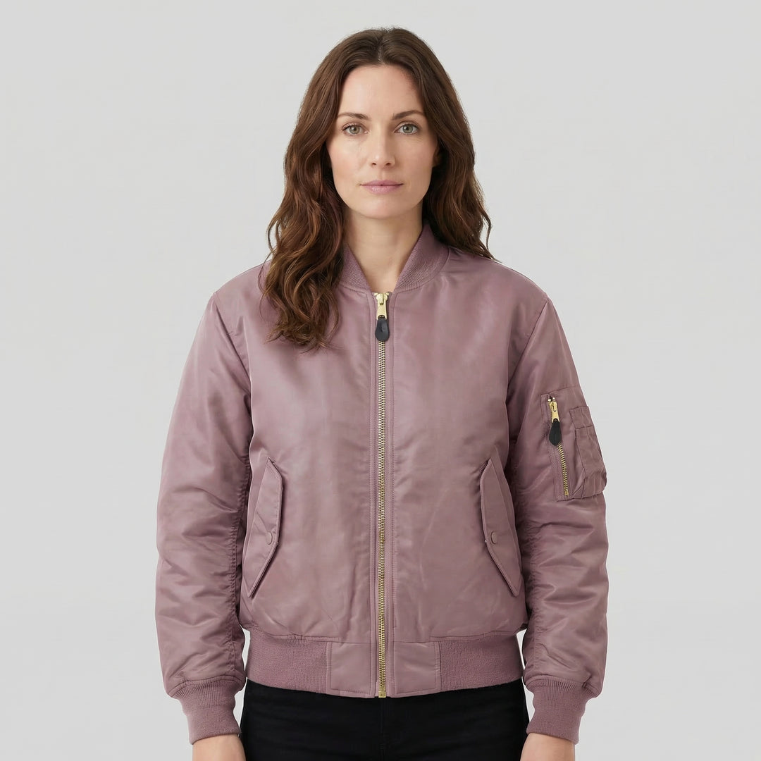 Valeria | Women’s Classic Bomber Jacket