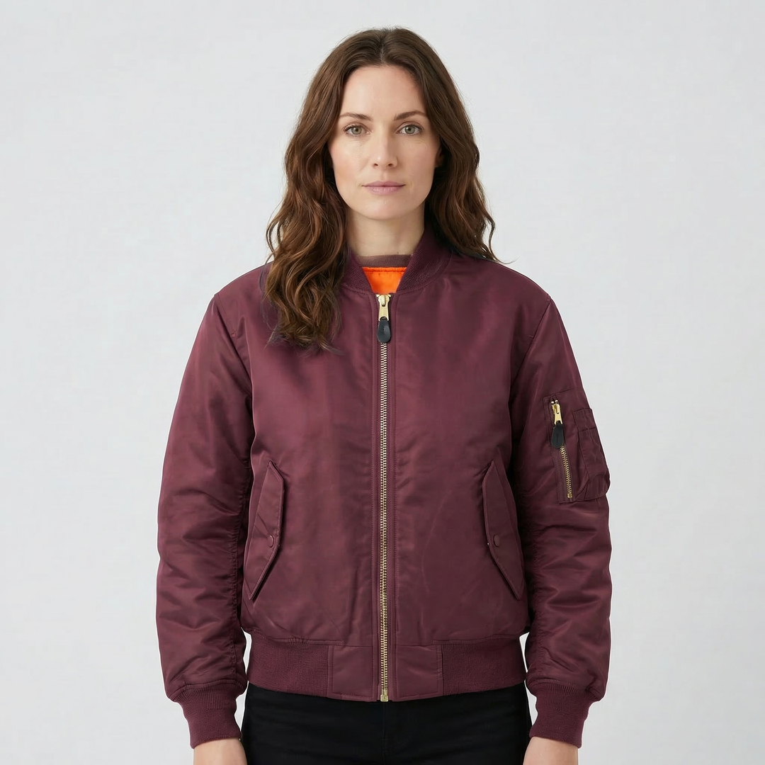Valeria | Women’s Classic Bomber Jacket