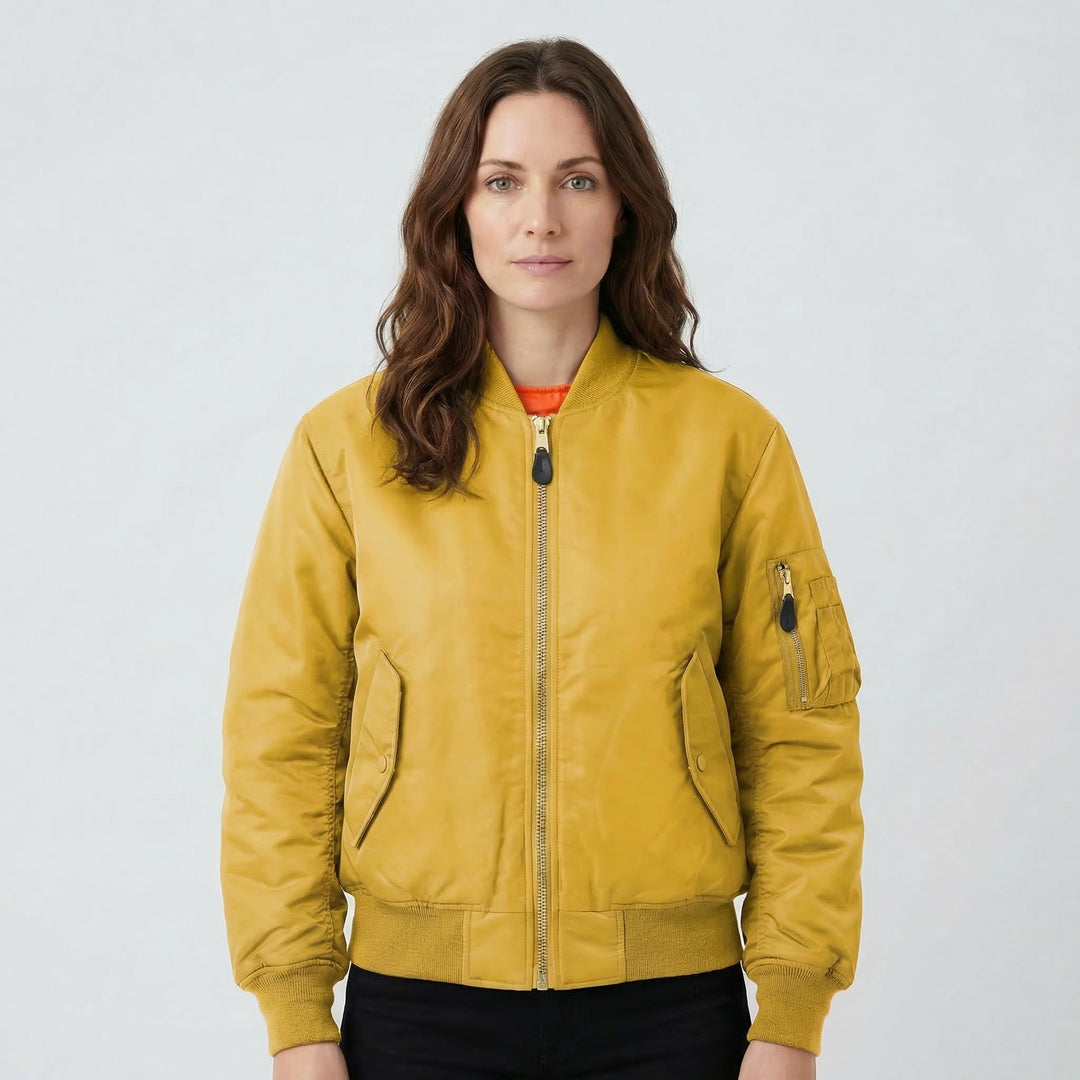 Valeria | Women’s Classic Bomber Jacket