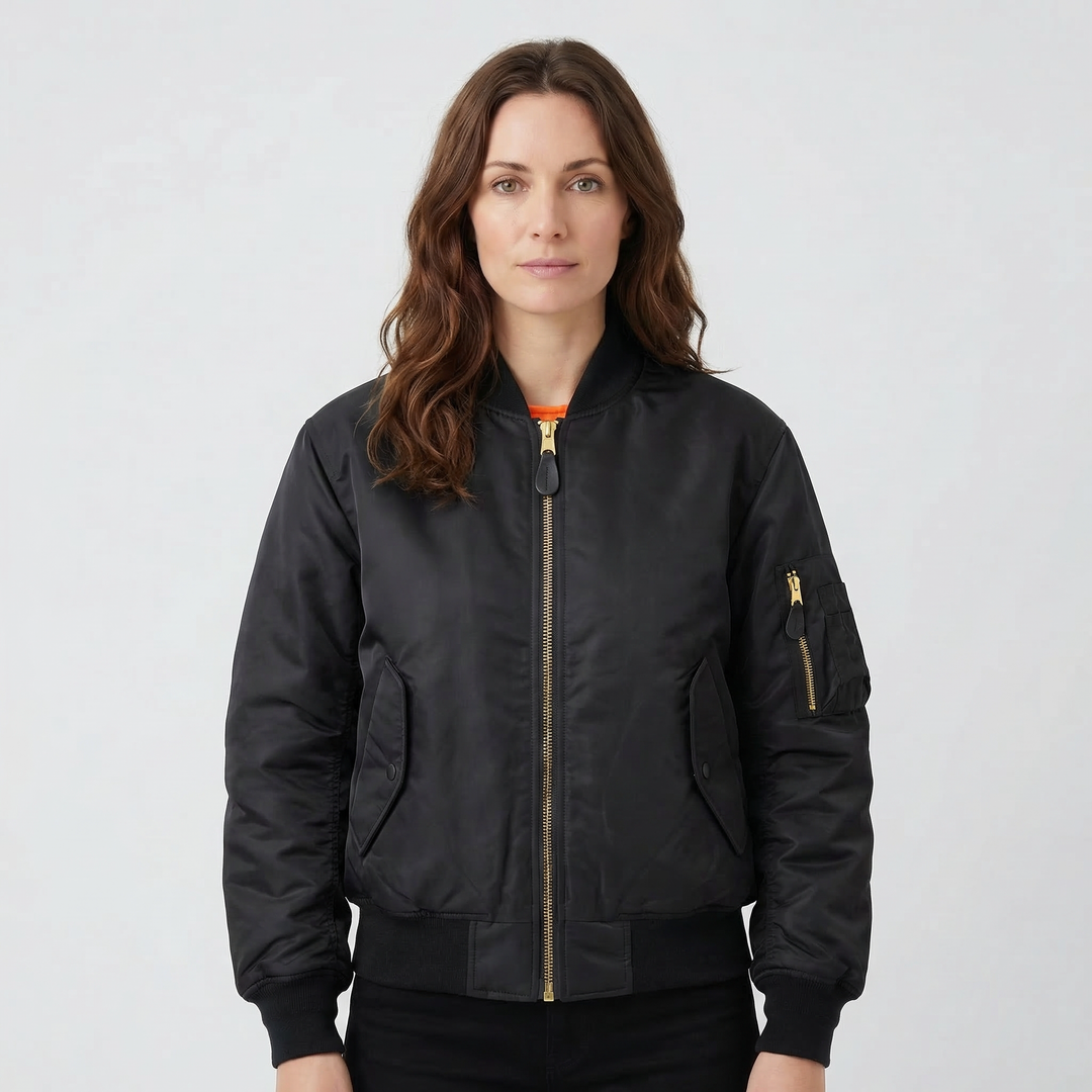 Valeria | Women’s Classic Bomber Jacket