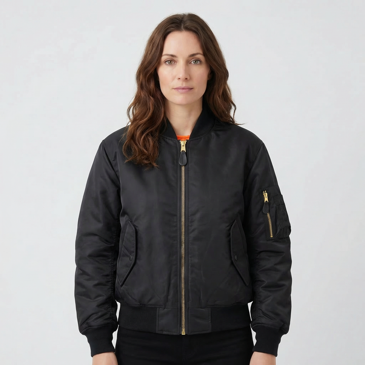 Valeria | Women’s Classic Bomber Jacket
