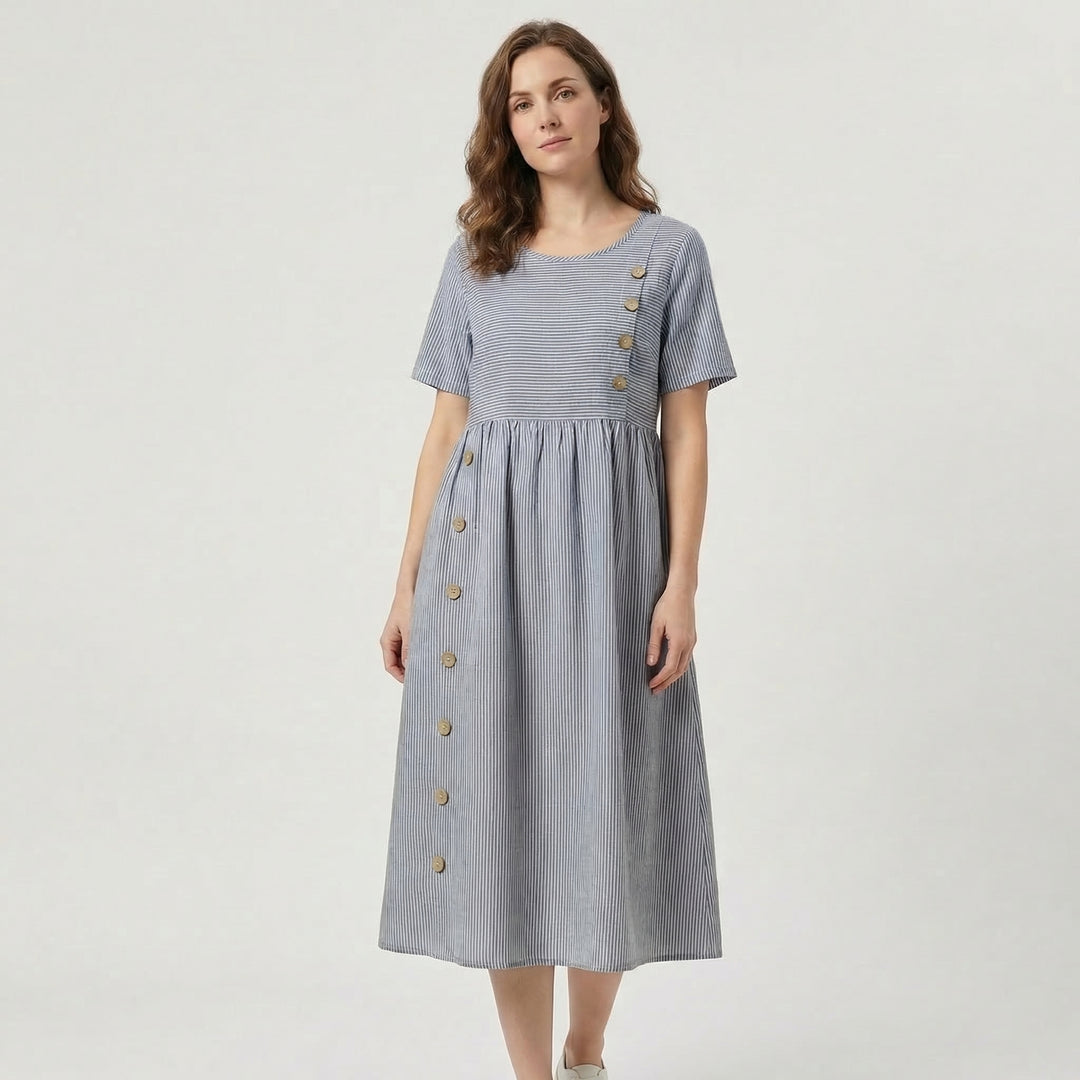 Serena | Women’s Summer Button Dress