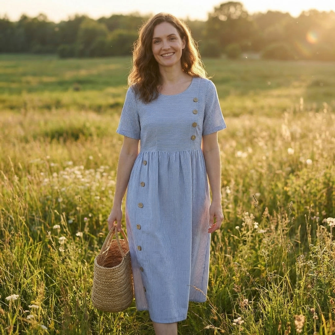 Serena | Women’s Summer Button Dress