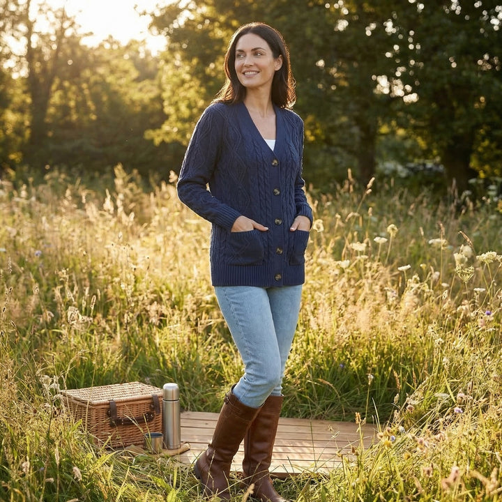 Mireya | Women’s Button Cardigan with Soft Knit Design
