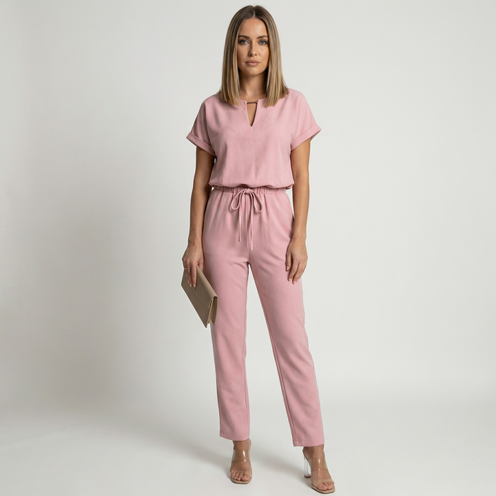 Selina | Women’s Casual Jumpsuit with Clean Fit and Elastic Waist