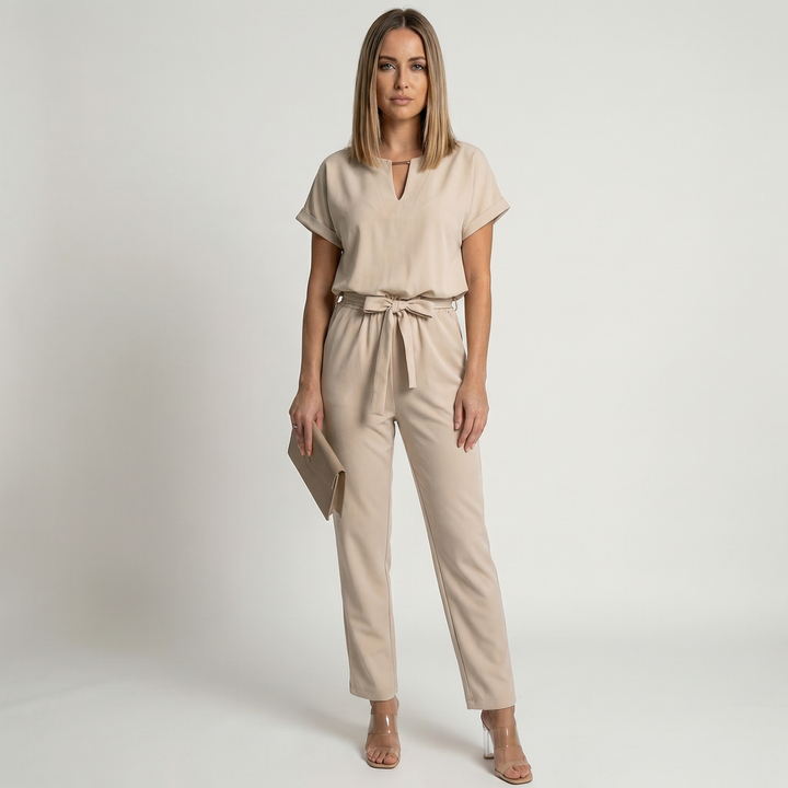 Selina | Women’s Casual Jumpsuit with Clean Fit and Elastic Waist