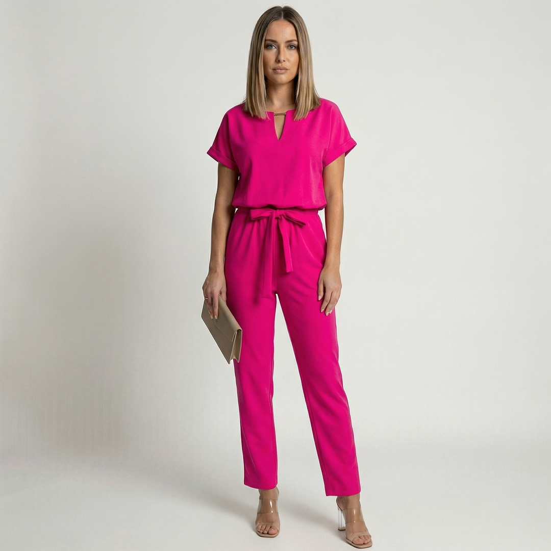 Selina | Women’s Casual Jumpsuit with Clean Fit and Elastic Waist