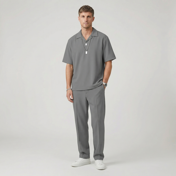 Luca | Men’s Two Piece Set designed for a Clean Casual Look