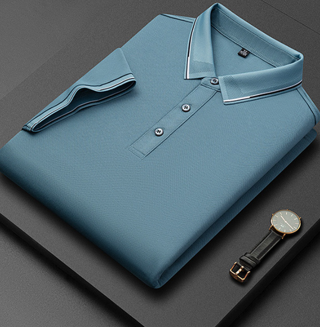 Pierce | Men’s Polo Shirt featuring Contrast Trim