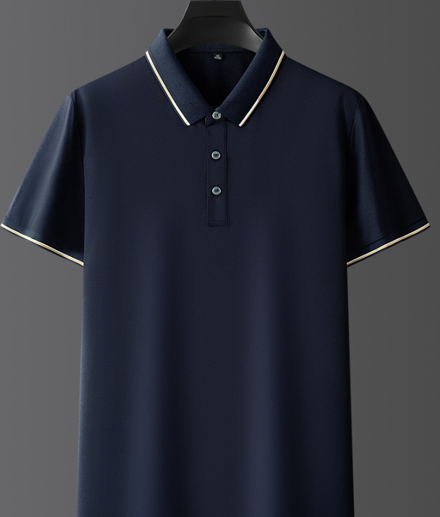 Pierce | Men’s Polo Shirt featuring Contrast Trim