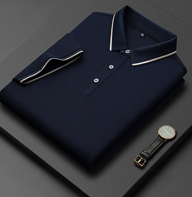 Pierce | Men’s Polo Shirt featuring Contrast Trim