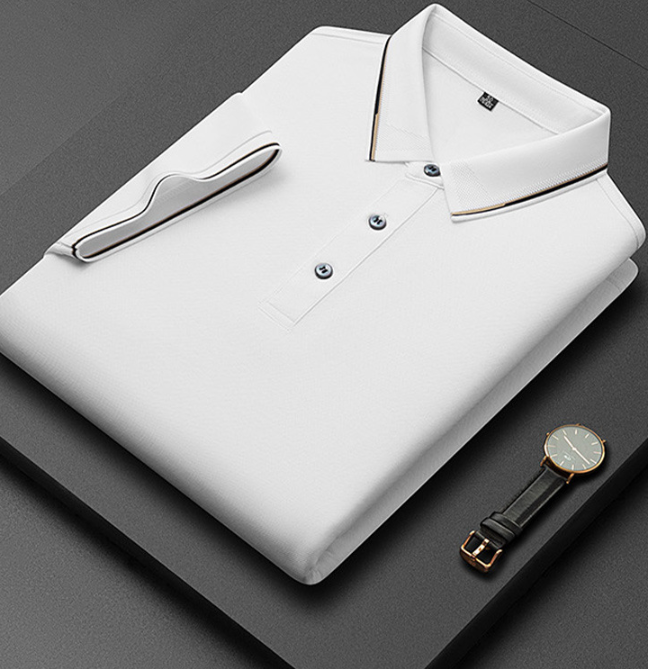 Pierce | Men’s Polo Shirt featuring Contrast Trim
