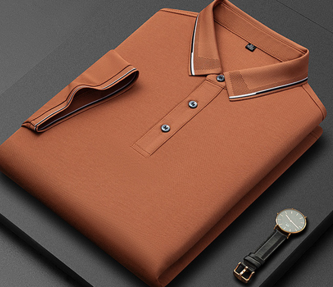 Pierce | Men’s Polo Shirt featuring Contrast Trim