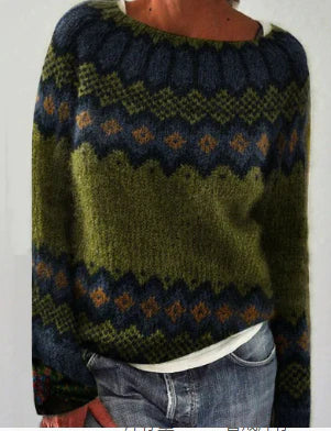 Mireya | Women’s Patterned Jumper designed for Casual Wear