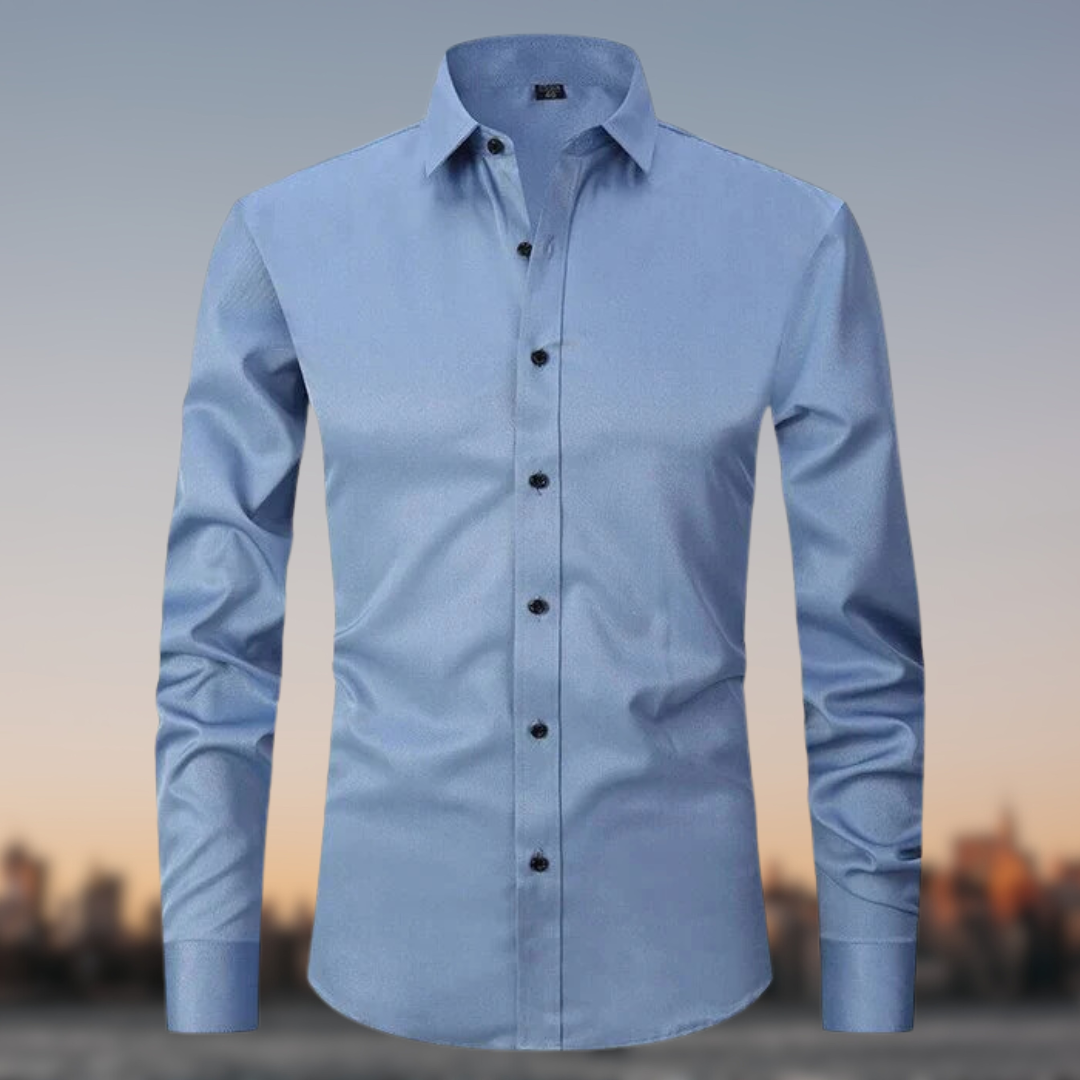 Zeravin | Men’s Button-Up Shirt with clean precise cut