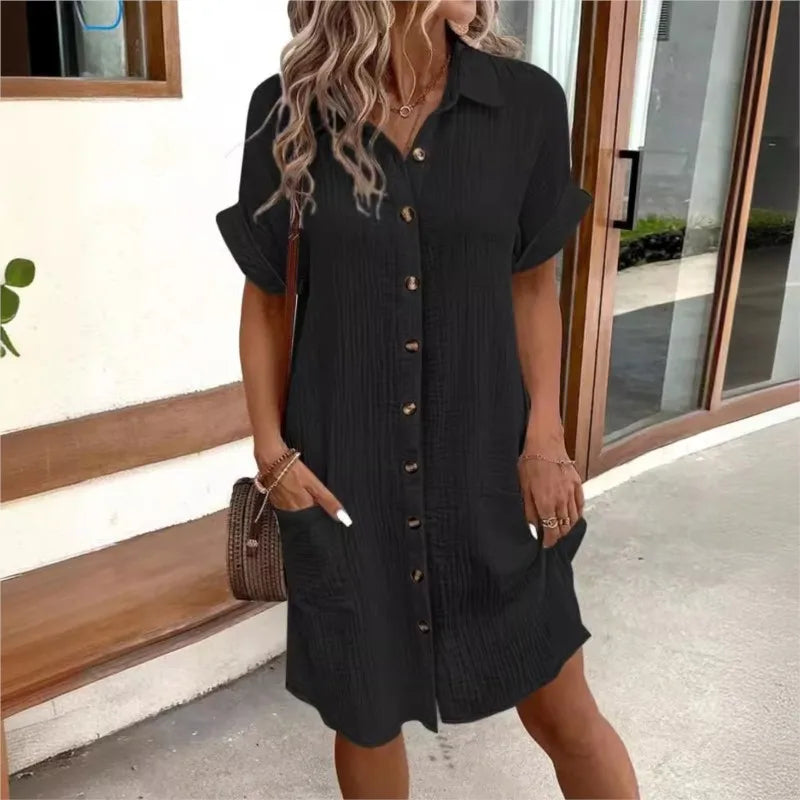 Marvelle | Women’s Shirt Dress built for casual summer outings