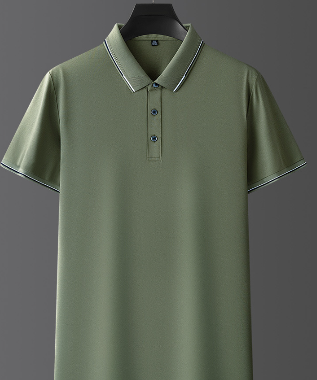 Pierce | Men’s Polo Shirt featuring Contrast Trim