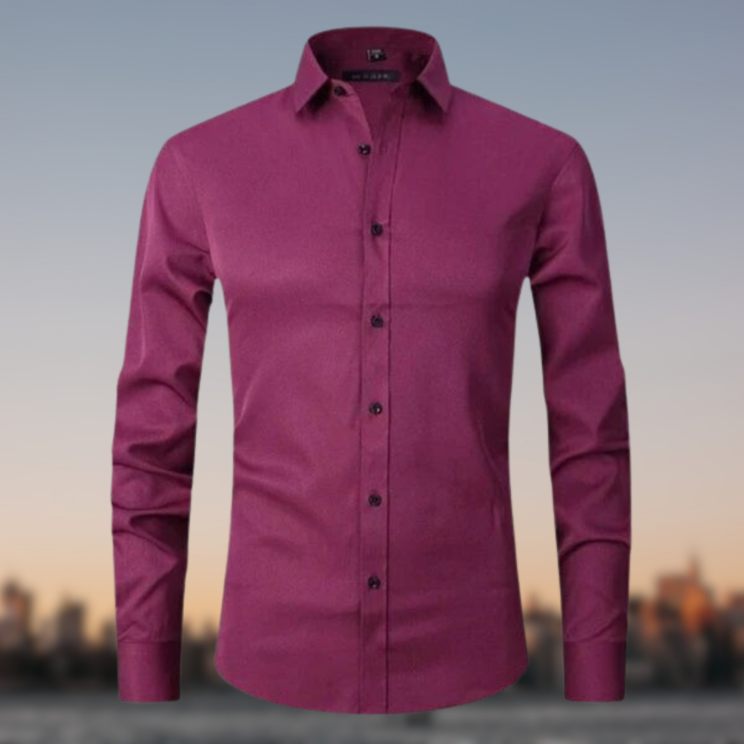Zeravin | Men’s Button-Up Shirt with clean precise cut