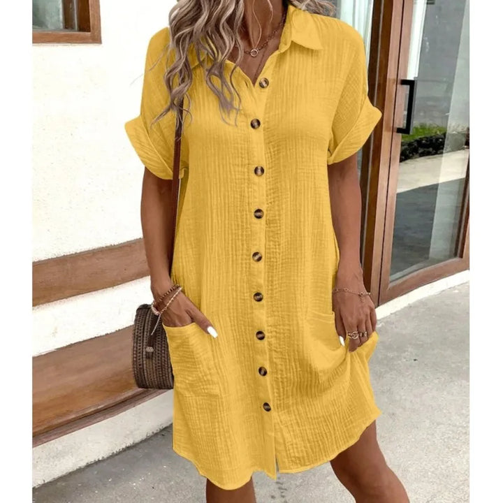 Marvelle | Women’s Shirt Dress built for casual summer outings