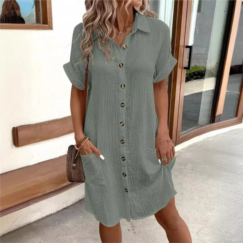 Marvelle | Women’s Shirt Dress built for casual summer outings
