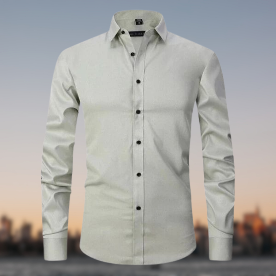 Zeravin | Men’s Button-Up Shirt with clean precise cut