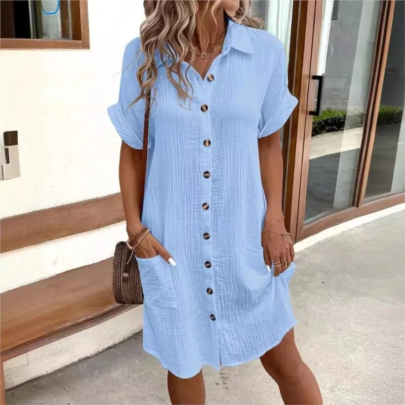 Marvelle | Women’s Shirt Dress built for casual summer outings