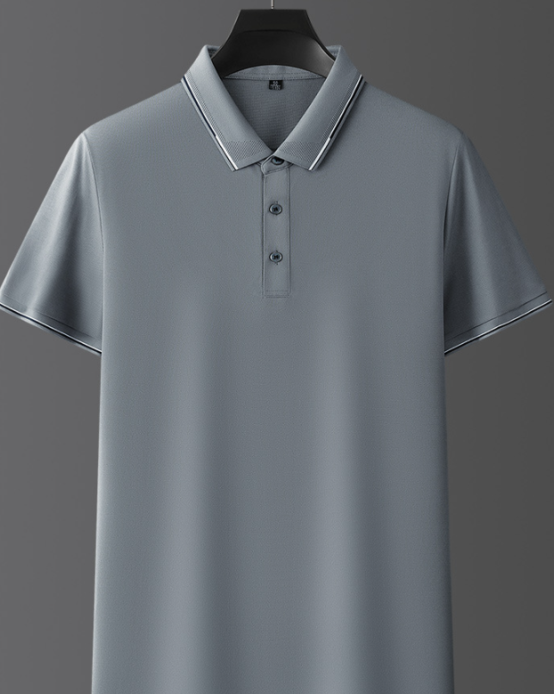 Pierce | Men’s Polo Shirt featuring Contrast Trim