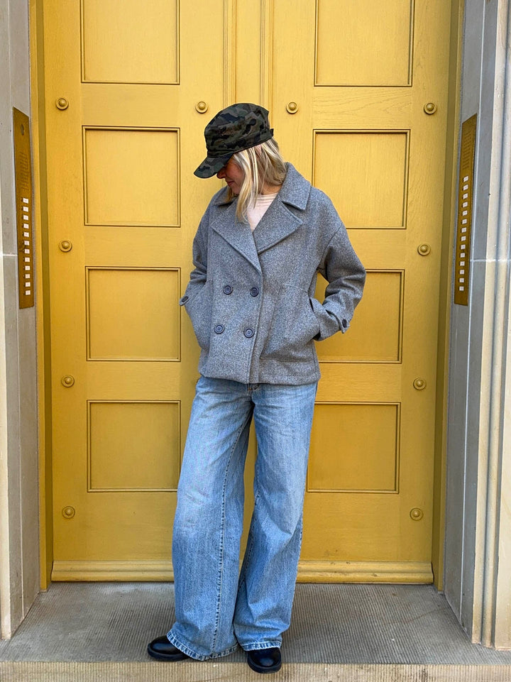 Ravelle | Women’s Double-Breasted Jacket with a structured finish