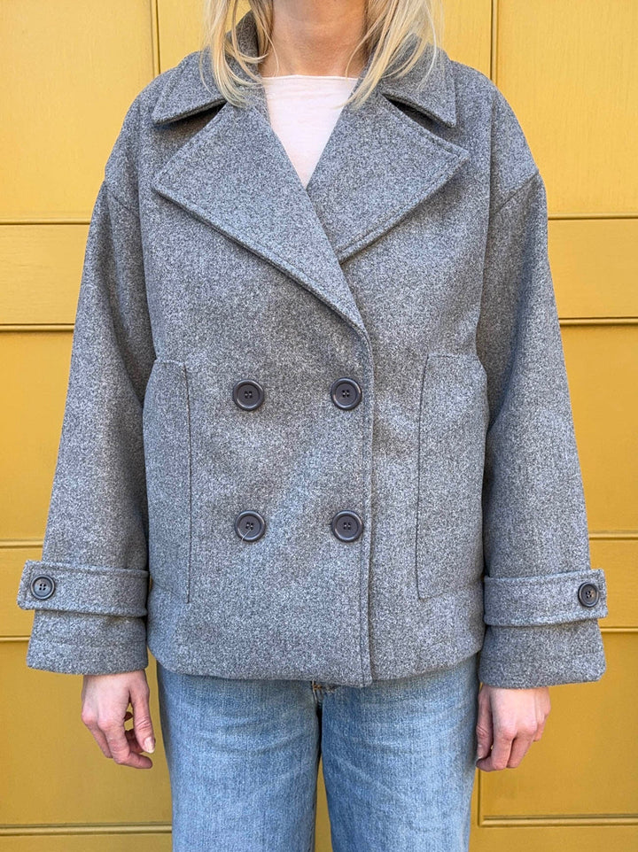 Ravelle | Women’s Double-Breasted Jacket with a structured finish