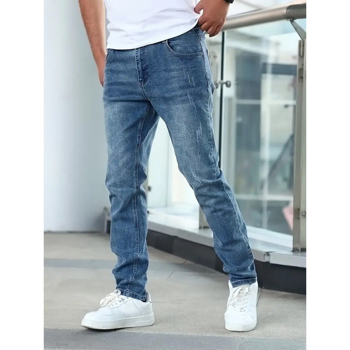 Norevyn | Men’s Slim Fit Jeans with sharp leg tapering