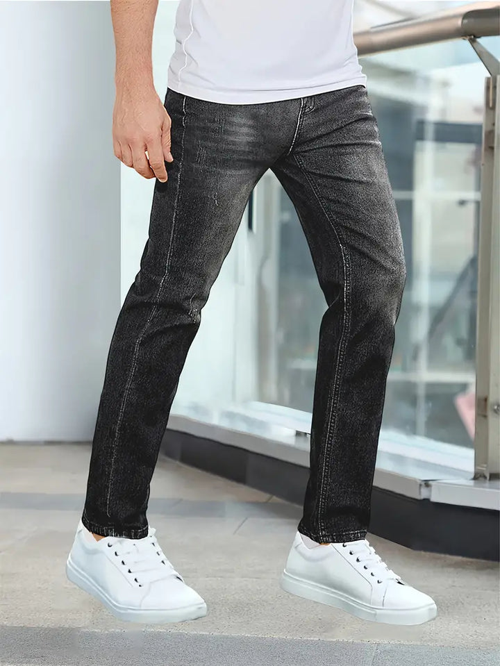 Norevyn | Men’s Slim Fit Jeans with sharp leg tapering