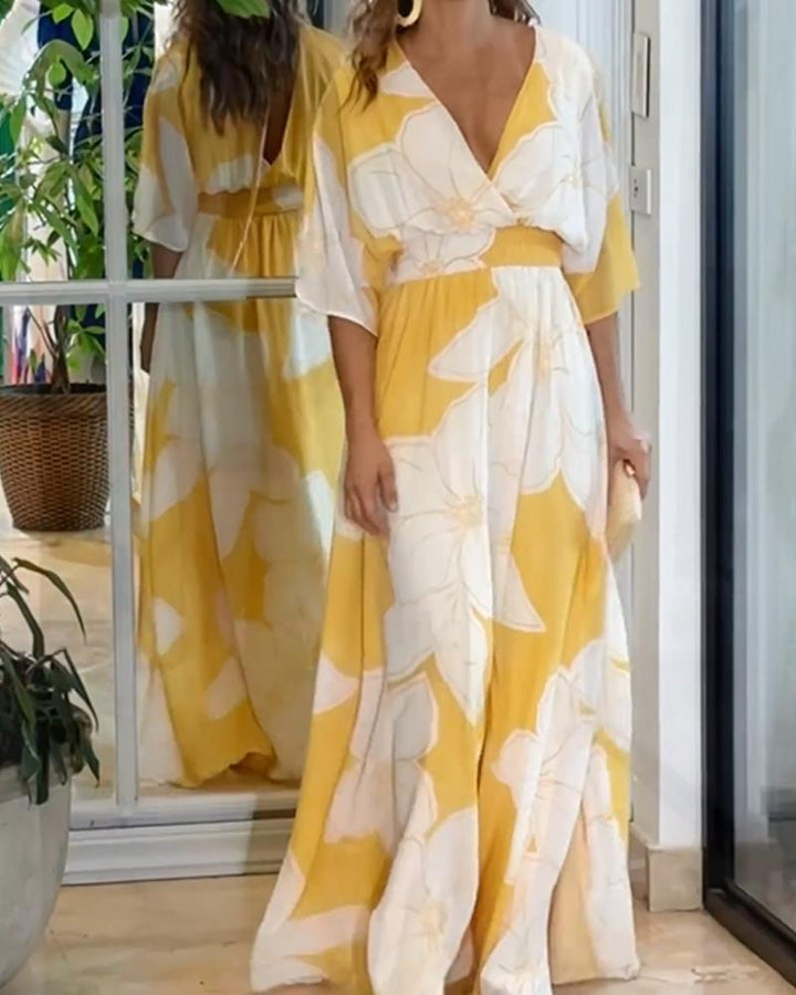 Miranda | Women’s Floral Maxi Dress for Holiday Evenings
