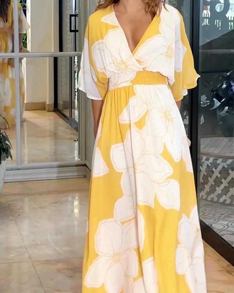 Miranda | Women’s Floral Maxi Dress for Holiday Evenings