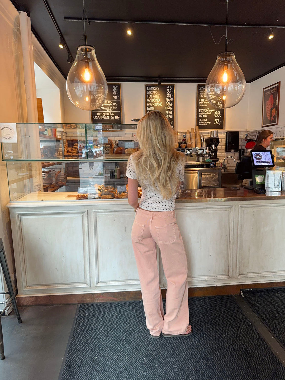 Solene | Women’s Low Rise Jeans in a wide leg cut