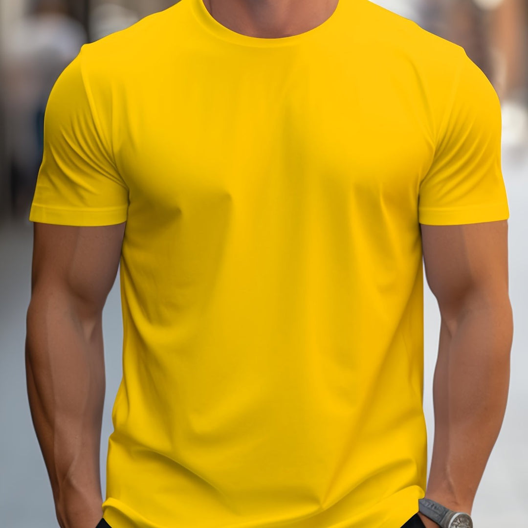 Orvyn | Men’s Basic T-Shirt for daily wardrobe staples