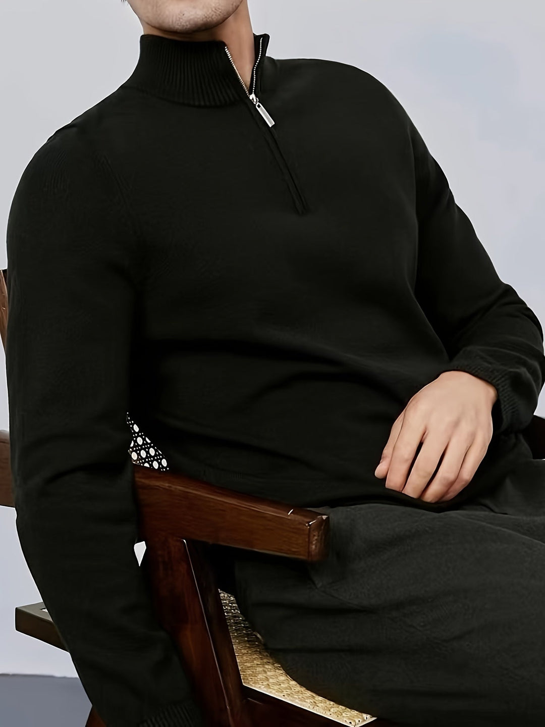 Velmoro | Men’s Half-Zip Sweatshirt in a clean everyday style