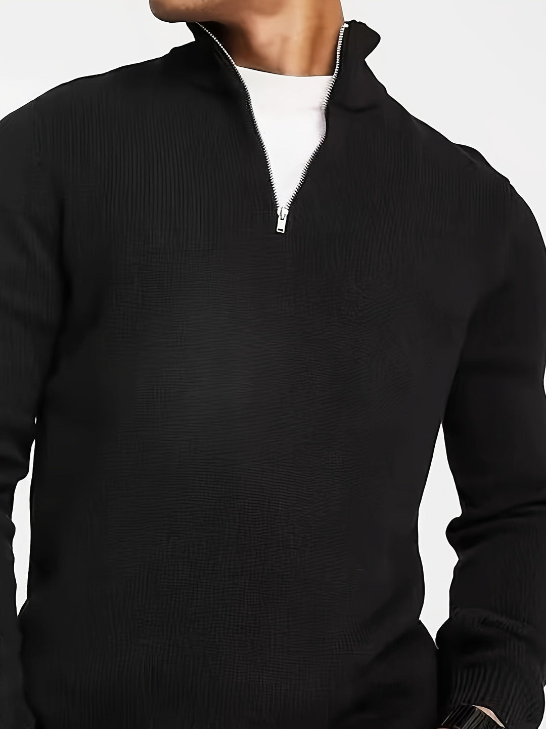 Velmoro | Men’s Half-Zip Sweatshirt in a clean everyday style