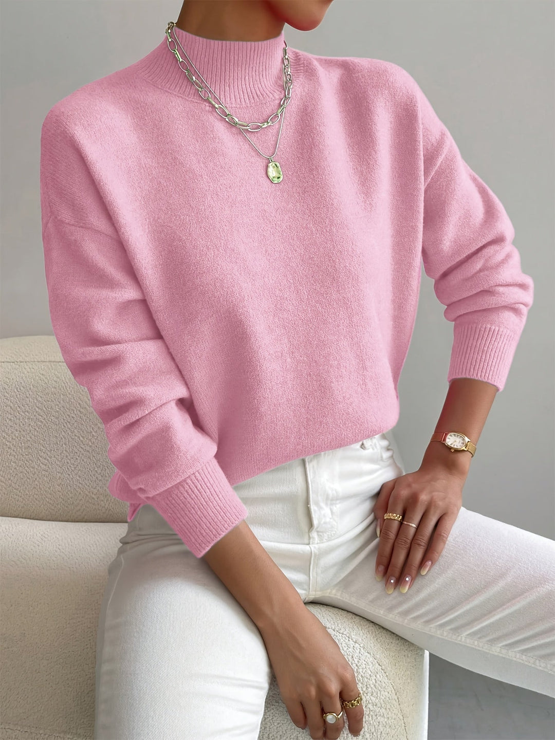 Valyra | Women’s High Neck Top designed for everyday ease